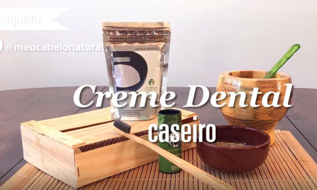 Fazendo o seu próprio creme dental natural