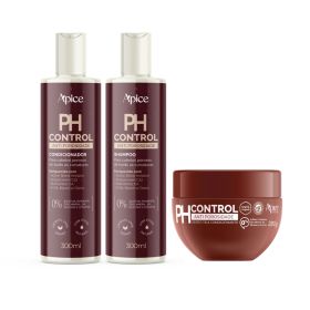 Kit Shampoo + Condicionador + Máscara pH Control 280g | Apice