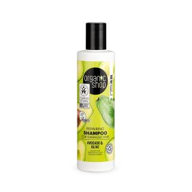 Shampoo Reparador Abacate e Oliva 280mL | Organic Shop