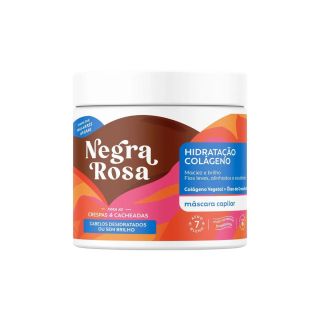 máscara hidratacao colageno negra rosa