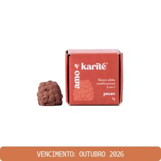 Batom Sólido Multifuncional 3 em 1 - Pecan Amokarité 5g