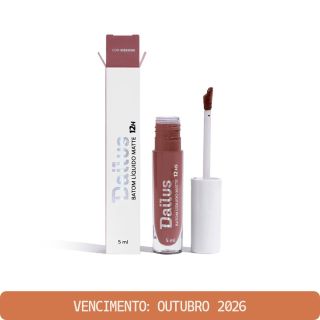 Batom Líquido Matte 12h - Sissone | Dailus