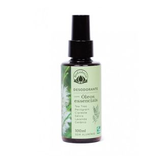 Desodorante spray com óleos essenciais BioEssência 100mL