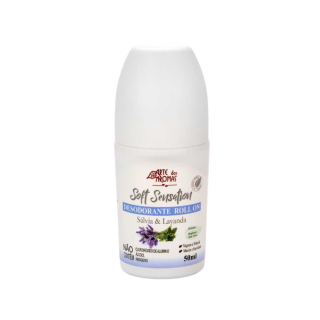 Desodorante Roll On Sálvia e Lavanda Arte dos Aromas 50mL