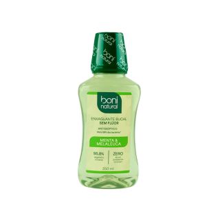 Enxaguante Bucal Menta e Melaleuca Boni Natural 250mL