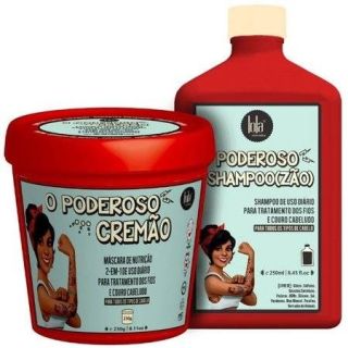 KIT O PODEROSO CREMÃO + O PODEROSO SHAMPOO(ZÃO) LOLA