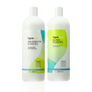 Kit Deva Curl No Poo Decadence 1L+ One Condition Decadence 1L