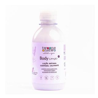 loção natural corporal calmante aumenta a circulação local, diminuindo a dor e relaxando os músculos