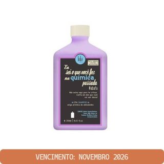 Shampoo Eu Sei o Que Você Fez na Química Passada Lola 250mL