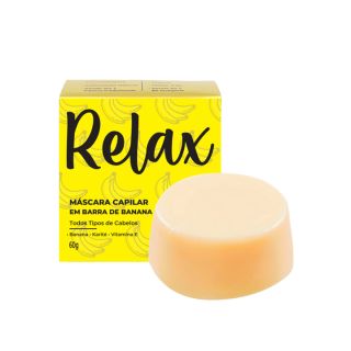 Máscara Capilar em Barra de Hidratação Banana Relax 60g