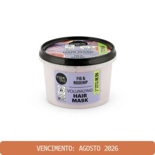 Mascara Capilar Volumizadora Oleo de Rosa Mosqueta e Figo 250mL | Organic Shop
