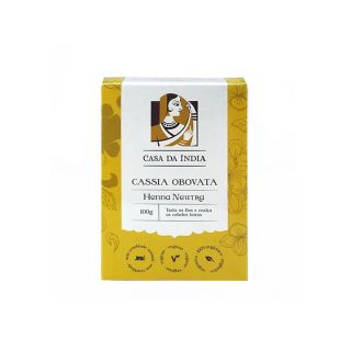 Henna Neutra Cassia Obovata Casa da Índia 100g