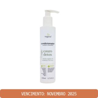 Condicionador Couro Detox Vegana WNF 200mL