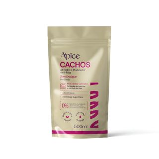 Refil Ativador e Modelador Anti-Frizz Cachos 500mL | Apice
