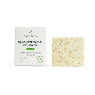Sabonete Facial Esfoliante Dolomita Herbia 50g