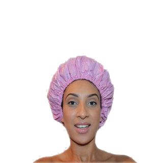 Touca PVC Tamanhos Especiais (Black, Tranças e Dreads): Transparente M
