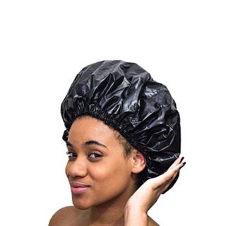 Touca PVC Tamanhos Especiais (Black, Tranças e Dreads): Preto G