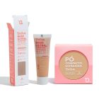 Base Liquida Ultra Cobertura D05 + Po Compacto Ultrafino D05 Dailus