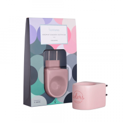 Aromatizador Elétrico Bivolt Colors Rosa Via Aroma 10mL