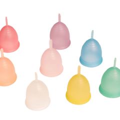 coletores Korui varias cores e tamanhos