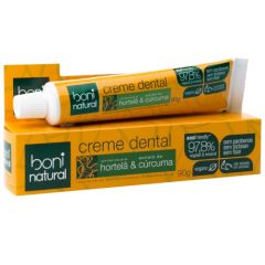 Creme Dental Hortelã e Cúrcuma Boni Natural 90g