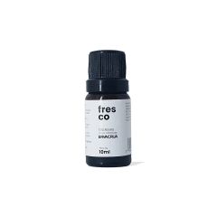 sinergia couro cabeludo fresco erva crua, frasco com rotulo branco 10ml
