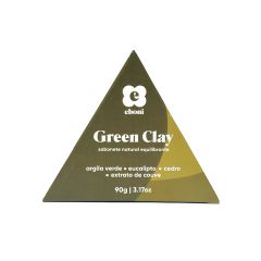 Sabonete natural equilibrante Green Clay Eboni 90g