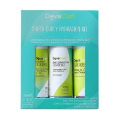 Deva Curl Kit Super Curly Hydration (No Poo Decadence + One Condition Decadence + Super Cream) 120mL