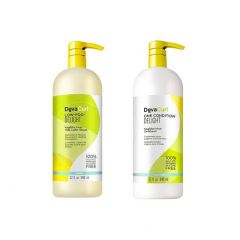 KIT LOW POO DELIGHT + ONE CONDITION DELIGHT DEVA 1L