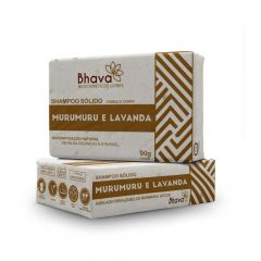Shampoo Sólido Lavanda e Murumuru Lixo Zero Bhava 90g