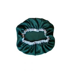 Touca de Cetim:Verde Musgo