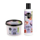Shampoo e Máscara Volumizadora Rosa Mosqueta e Figo | Organic Shop
