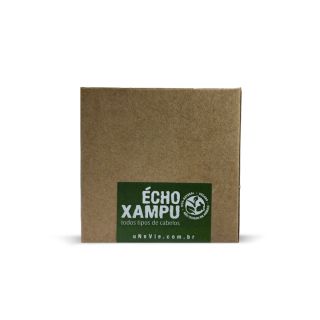 caixa de kraft do shampoo echo