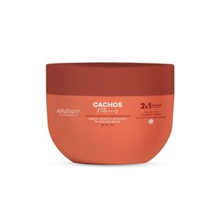 Máscara 2x1 Crespos e Crespíssimos Cachos Naturais Arvensis 450g