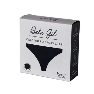 Caixinha Absorvente Bela Gil Preta