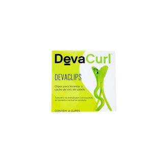 Clips para cabelo Deva Curl 4 unidades