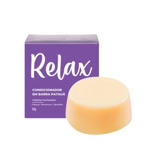 Condicionador em Barra Cabelos Cacheados Patauá Relax 60g