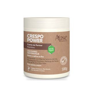 Creme de Pentear Crespo Power Apse Cosmetics