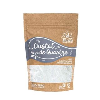 sache de kraft com cristais de quartzo 100% de ingredientes ativos minerais