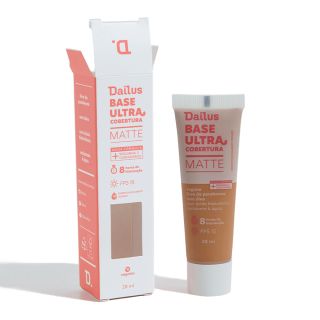 Base Liquida Ultra Cobertura - D09 - Escuro | Dailus
