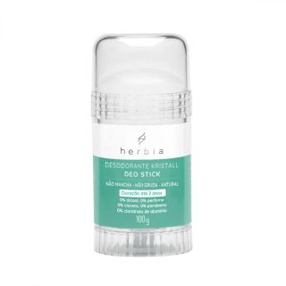 Desodorante Kristal Deo Stick retratil Herbia 100g