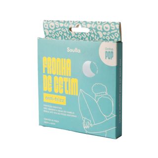 Fronha de cetim Branca 50cm x 65cm POP Soulta