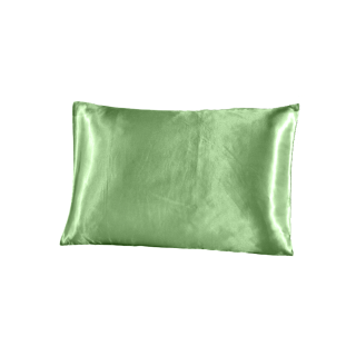 Fronha de cetim antifrizz para travesseiro: Verde Água