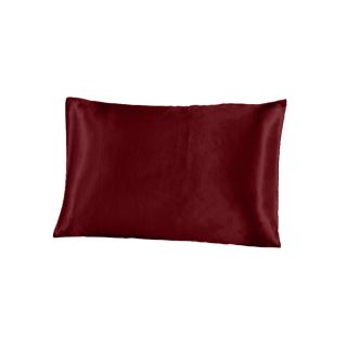 Fronha de cetim antifrizz para travesseiro: Vinho
