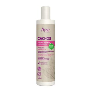 Gelatina Ativadora Umidificadora Cachos Apse Cosmetics 300 mL