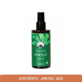 Hidrolato Água Floral de Hortela BioEssência 200mL