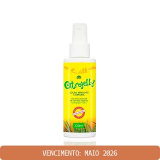Loção Repelente Corporal Citrojelly WNF 120mL