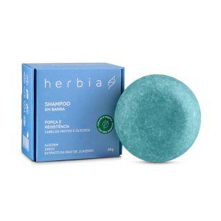 Shampoo em Barra Cabelos Mistos e Oleosos Herbia 80g