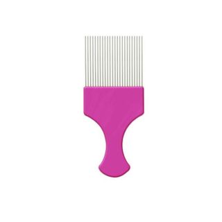 Pente Garfo com Dentes de Aço Pink Santa Clara