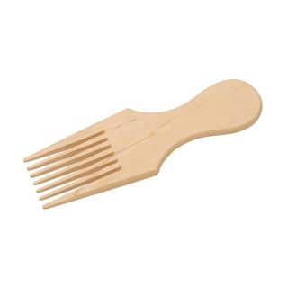 Pente Garfo de Madeira Anti-Estático Grande Santa Clara